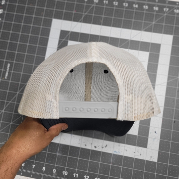 AK-47 Trucker Leather patch hat with stitched logo - Picture 5 of 8